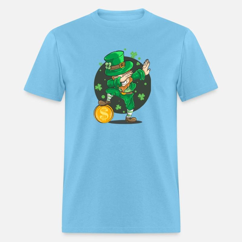 St Patricks Day Dabbing Leprechaun Boys Girls Men