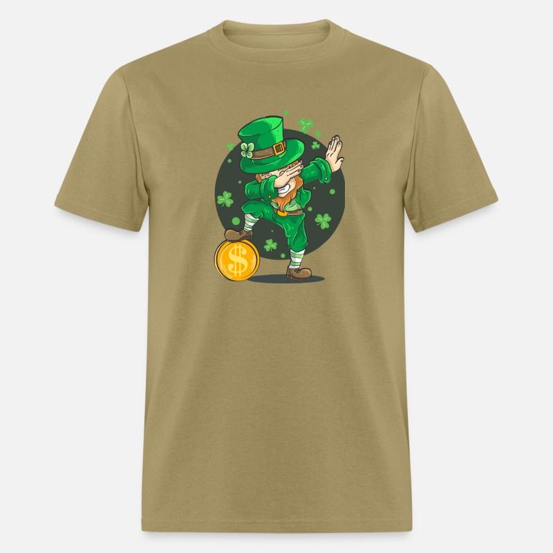 St Patricks Day Dabbing Leprechaun Boys Girls Men