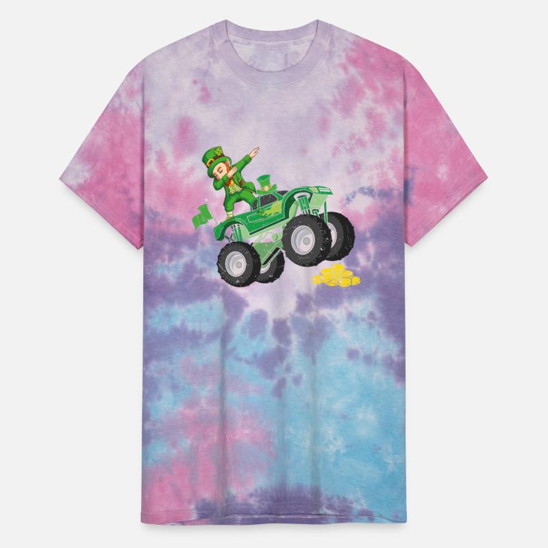 St Patricks Day Leprechaun Monster Truck Lucky Boy