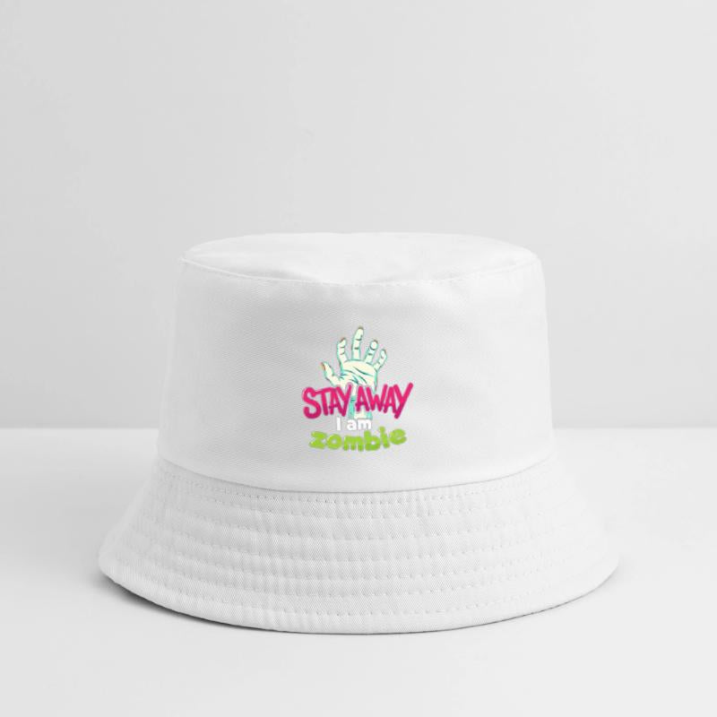 Stay Away I Am Zombie Quote Design