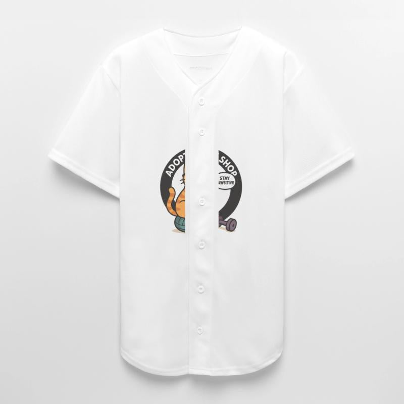 Stay Pawsitive – Adopt Don’t Shop Cat Design