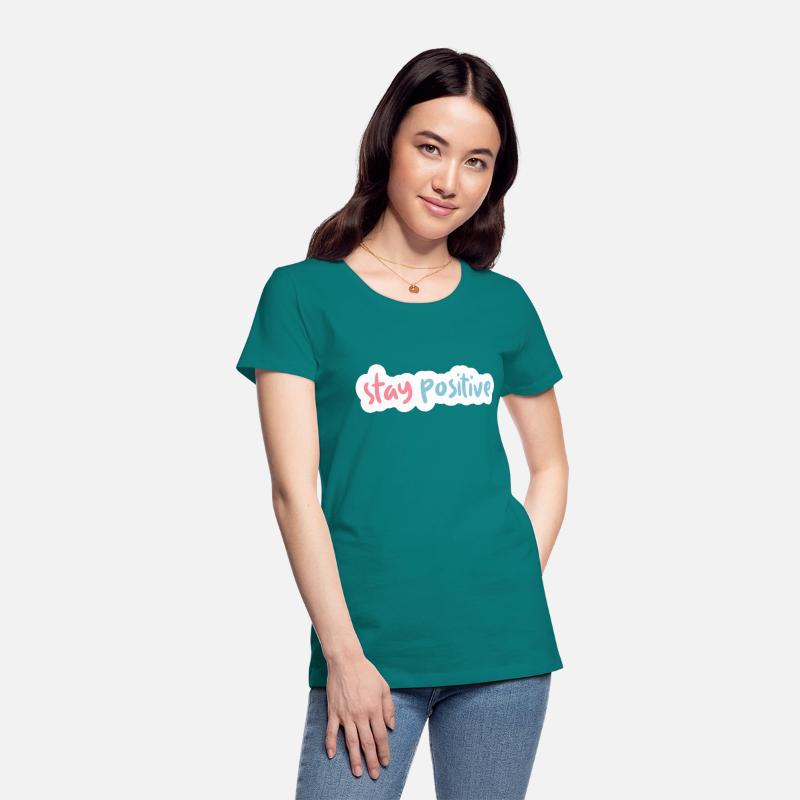 Stay Positive - Inspirational Mindset Text Design