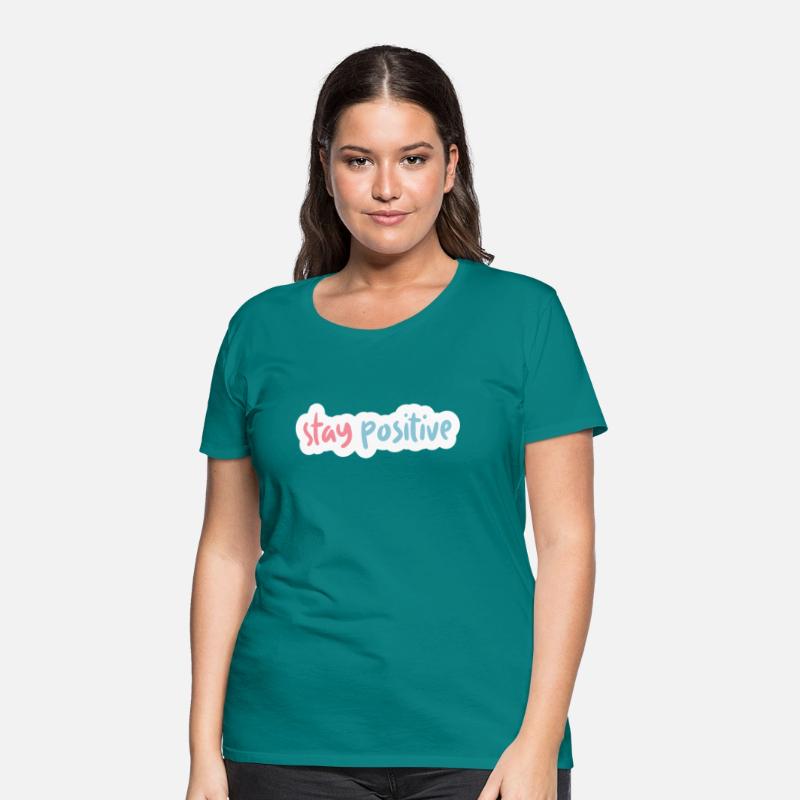 Stay Positive - Inspirational Mindset Text Design