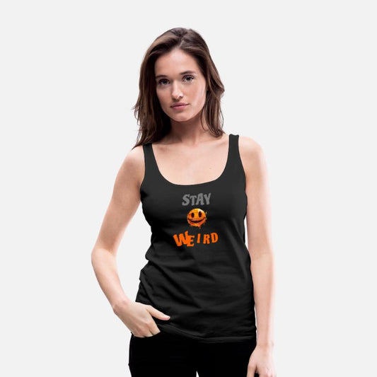 Stay Weird Smiling Design