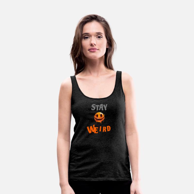 Stay Weird Smiling Design