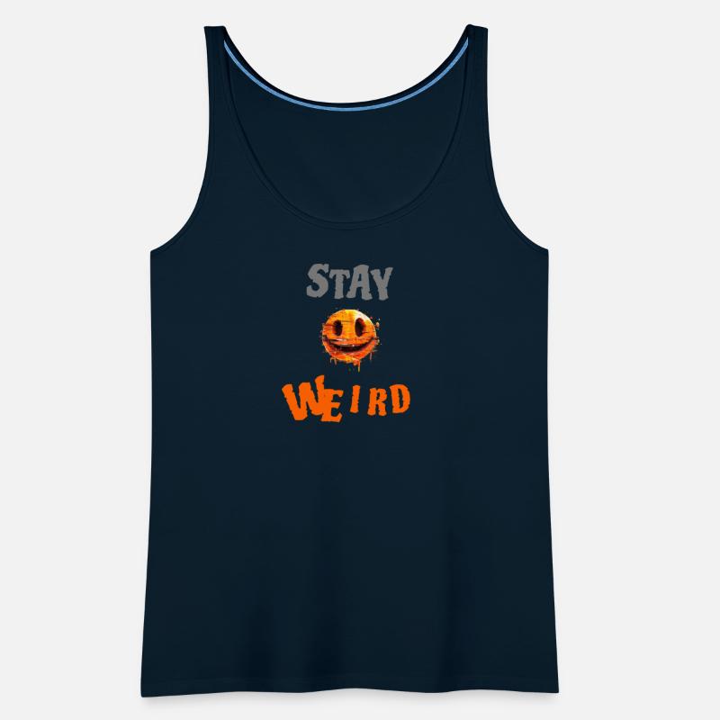 Stay Weird Smiling Design