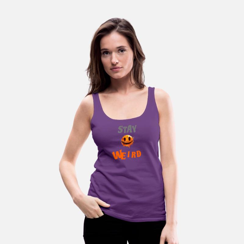 Stay Weird Smiling Design