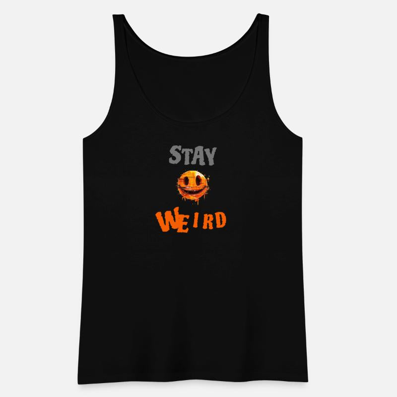 Stay Weird Smiling Design