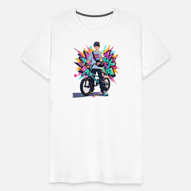 Street Style Vibes: BMX Rider Illustration