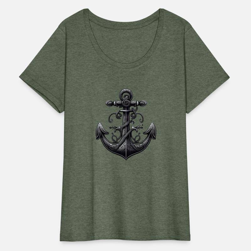 Stylized Nautical Anchor Design