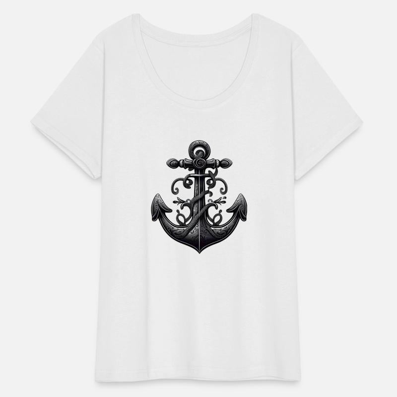Stylized Nautical Anchor Design