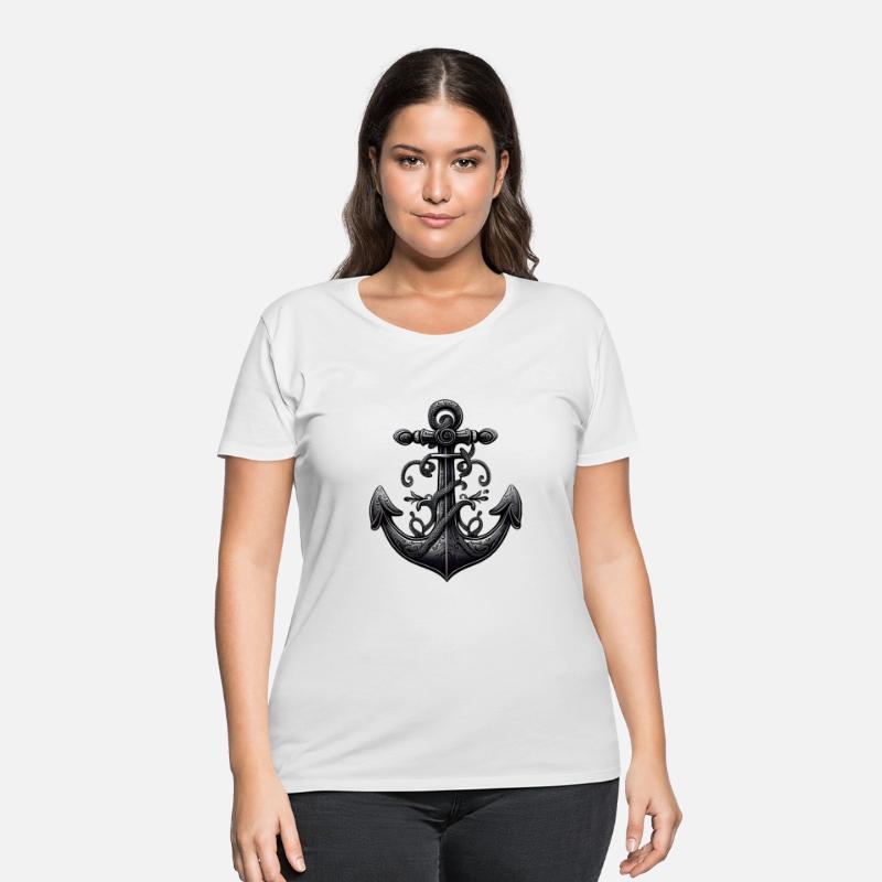 Stylized Nautical Anchor Design