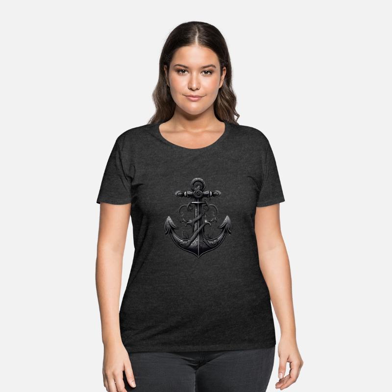 Stylized Nautical Anchor Design