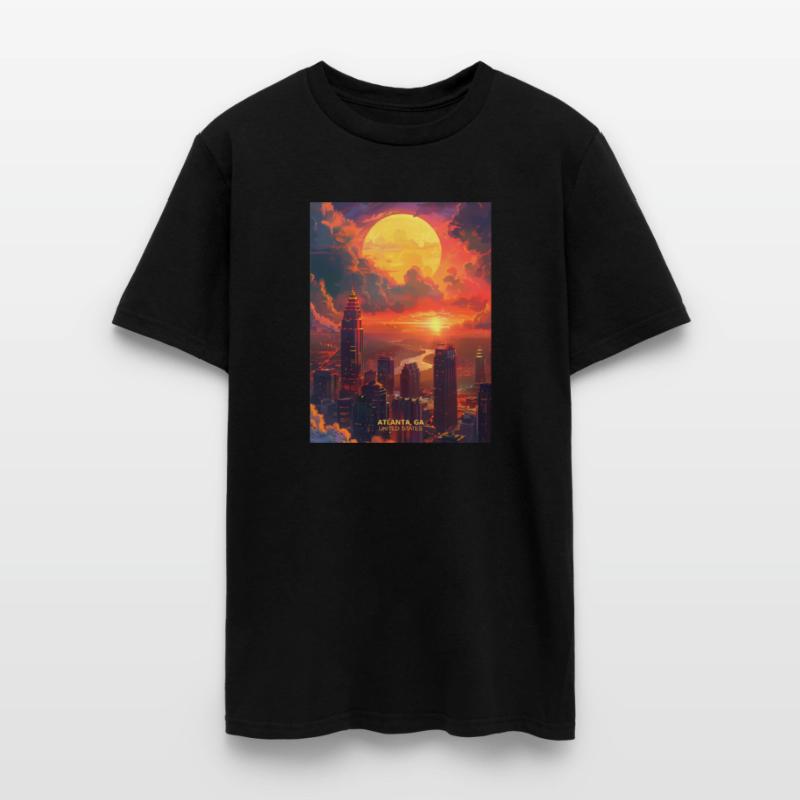 Sunset in Atlanta Georgia USA