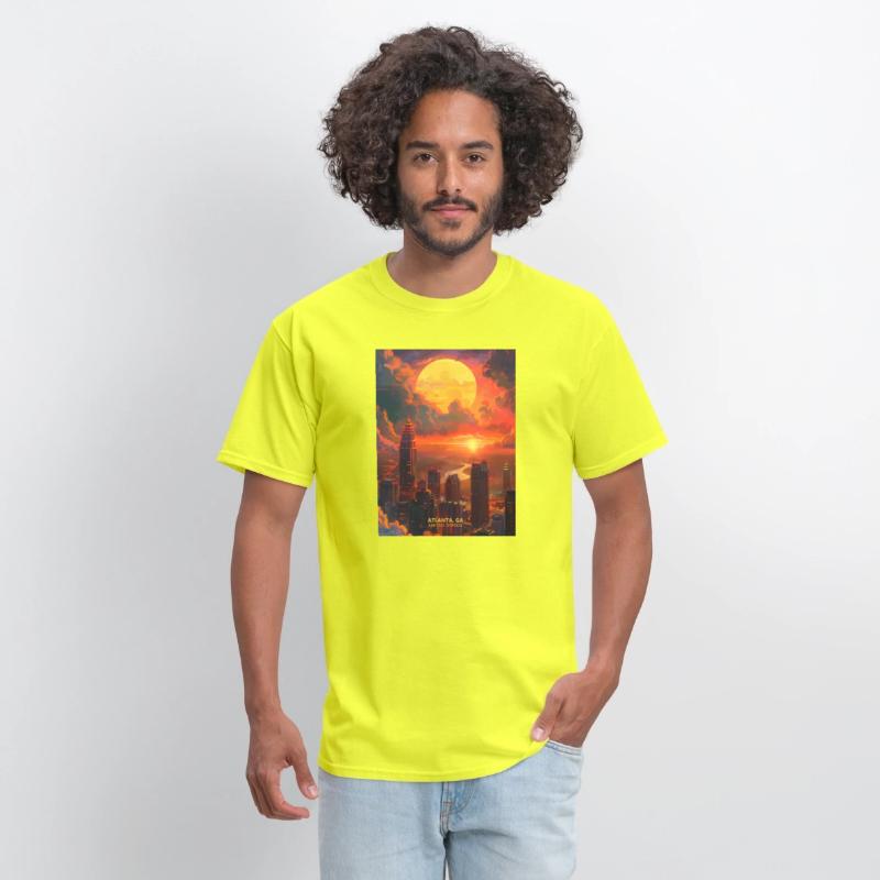 Sunset in Atlanta Georgia USA