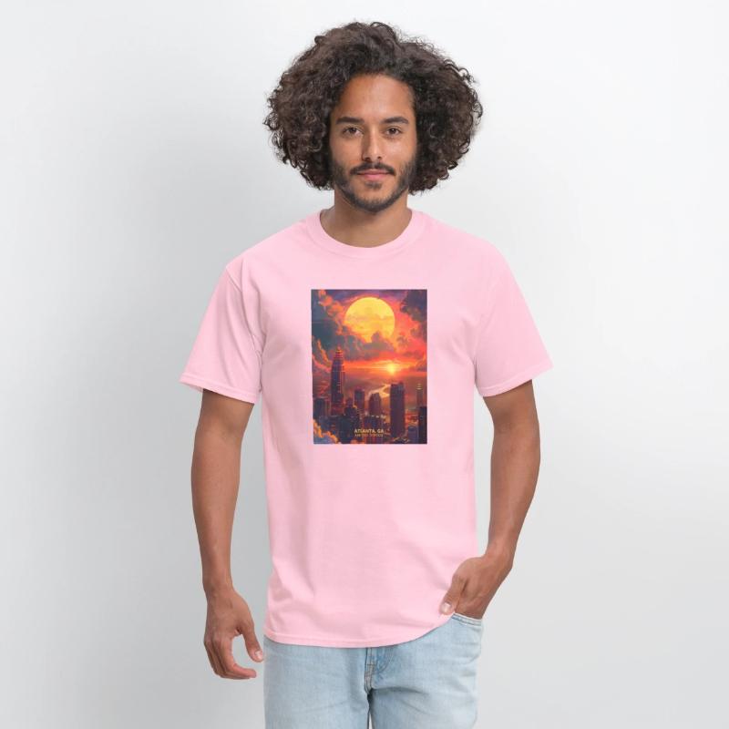 Sunset in Atlanta Georgia USA