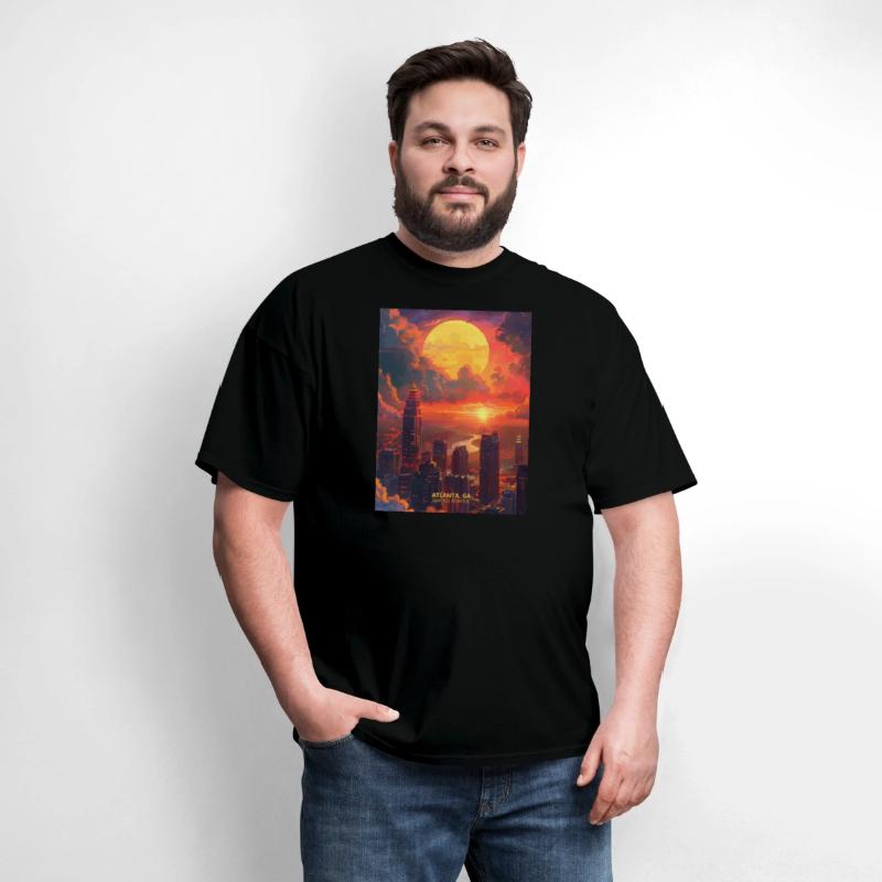 Sunset in Atlanta Georgia USA