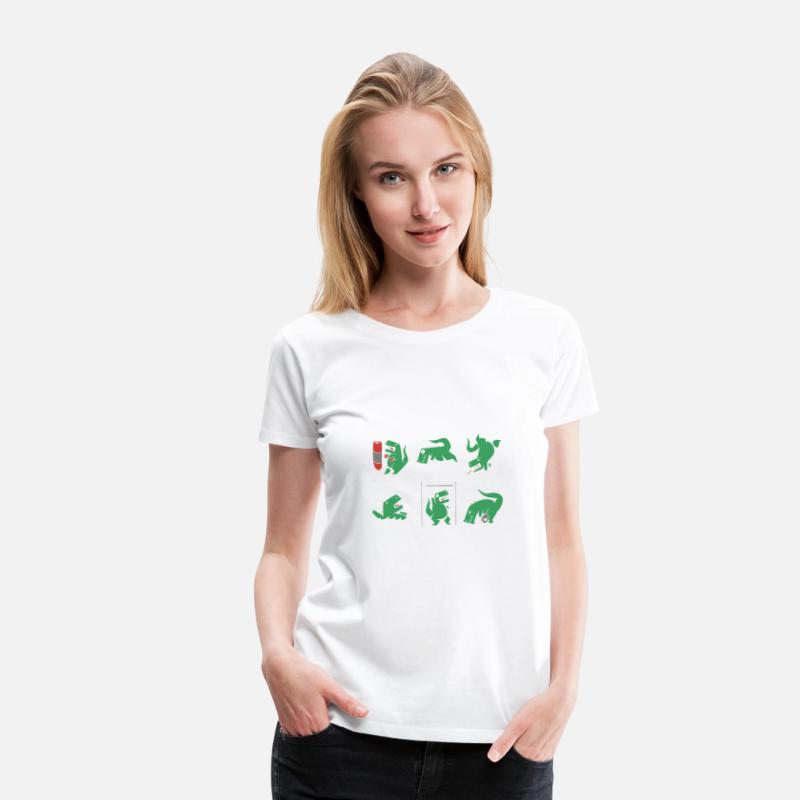 T rex Gym Hater Dinosaur T-Shirt