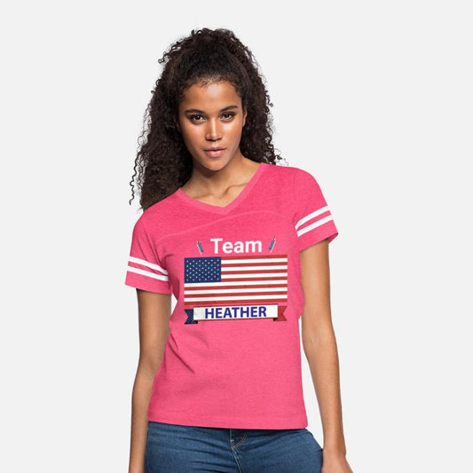 Team Heather American Flag Stars Stripe