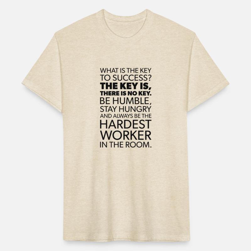 they key to success is there is no key