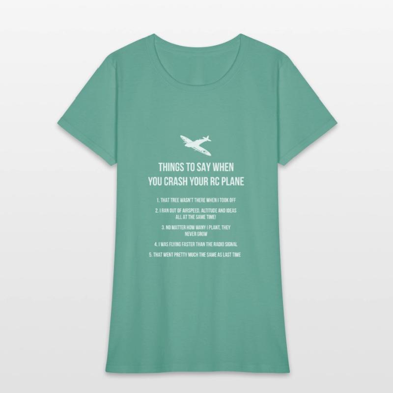 Things to say when you crash your RC Plane, hobby