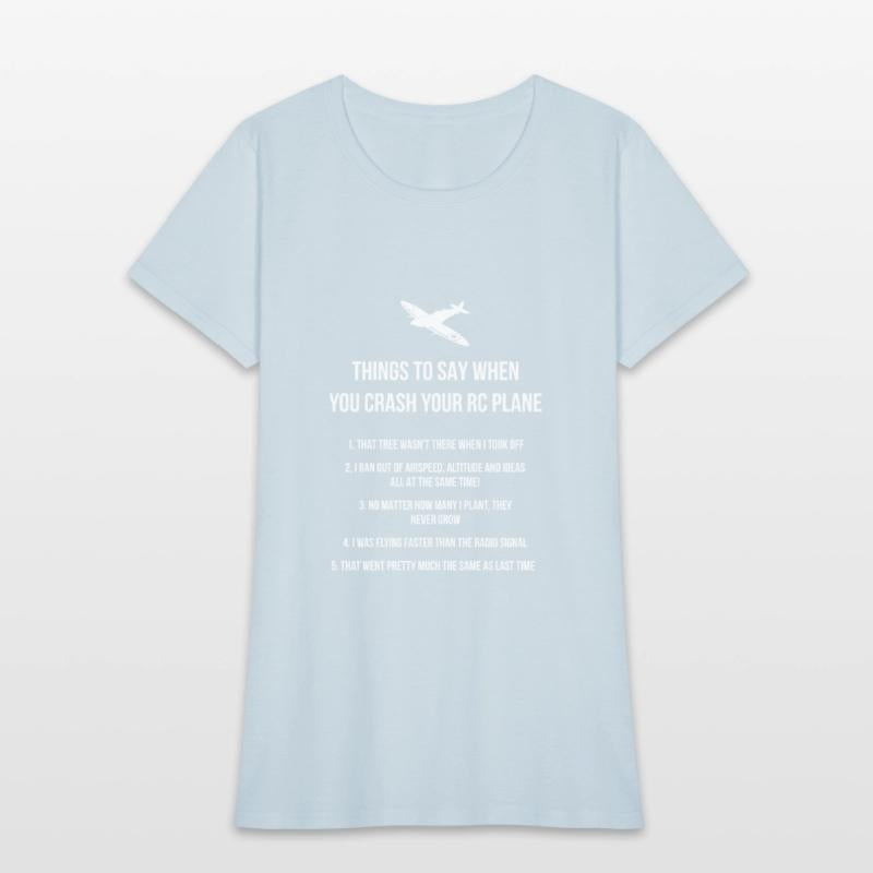 Things to say when you crash your RC Plane, hobby