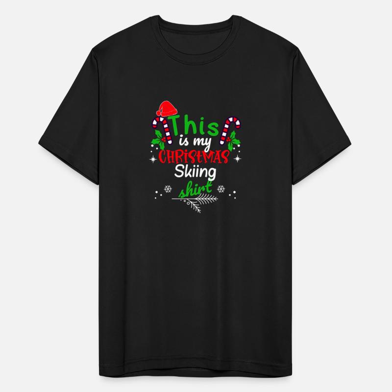 This is my Christmas Skiing Shirt