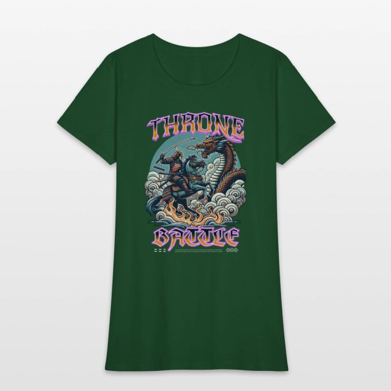 Throne Battle T Shirt Design