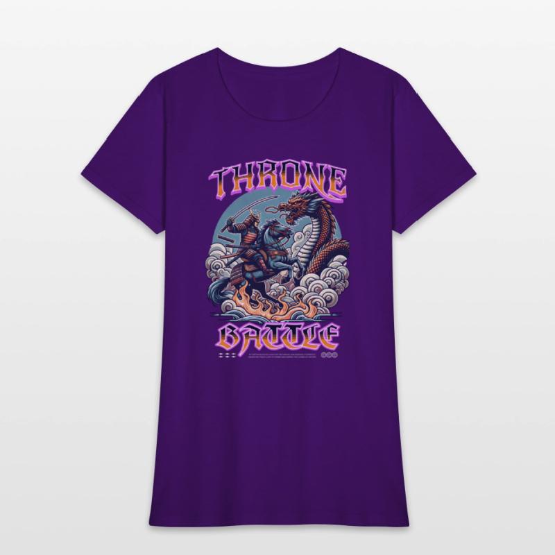 Throne Battle T Shirt Design