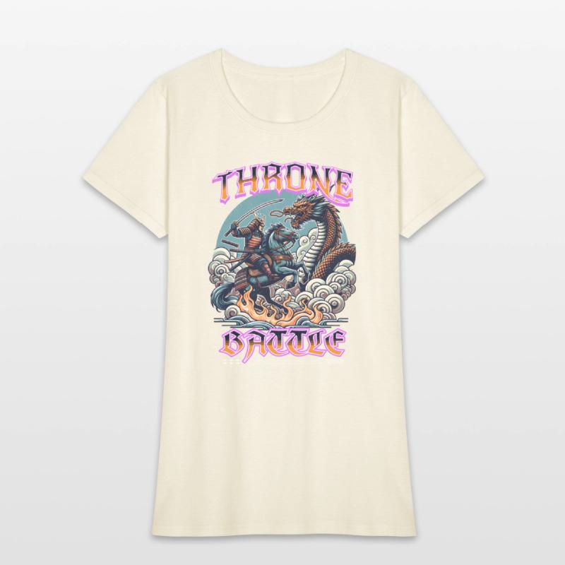 Throne Battle T Shirt Design