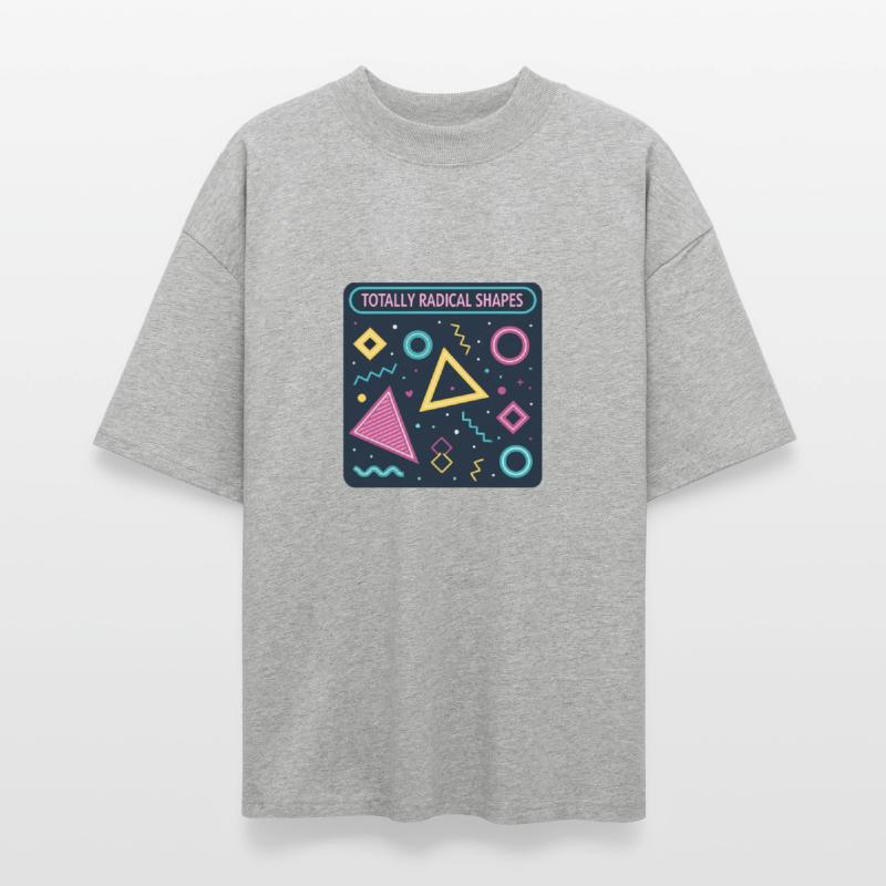 Totally Radical Shapes Neon Geometric 80s