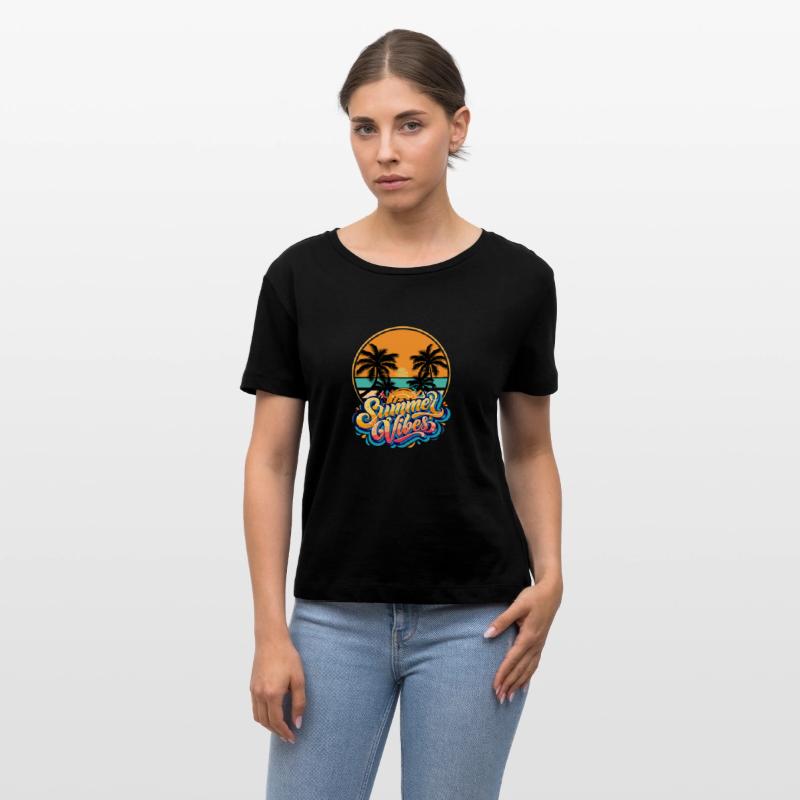 Tropical Sunset Summer Vibes Design