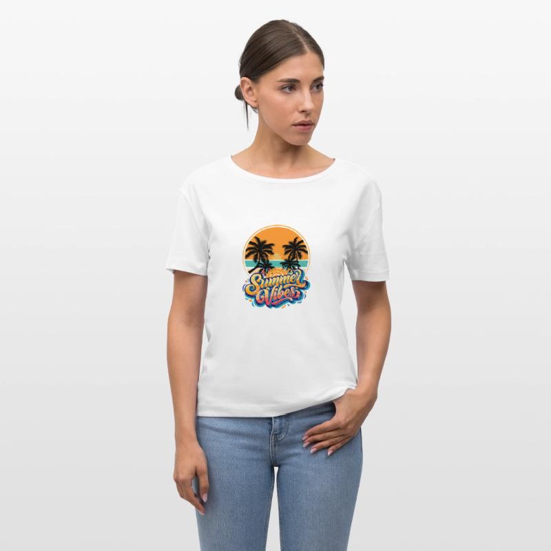 Tropical Sunset Summer Vibes Design