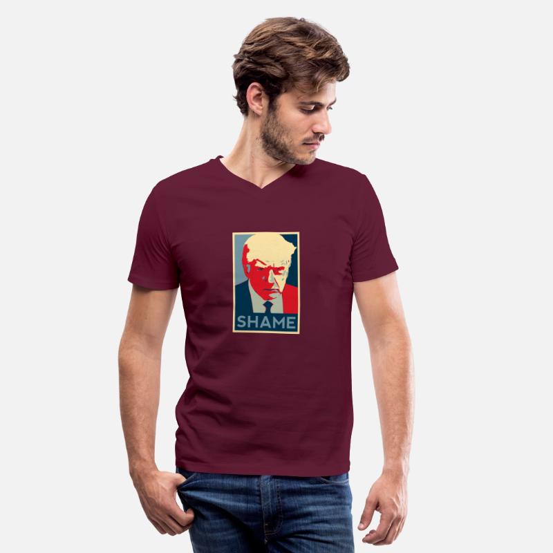 Trump mug shot Shame Obama HOPE poster style