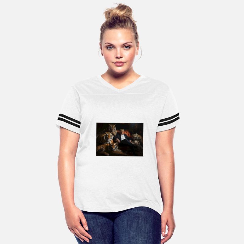 Trump sit in coach with lions