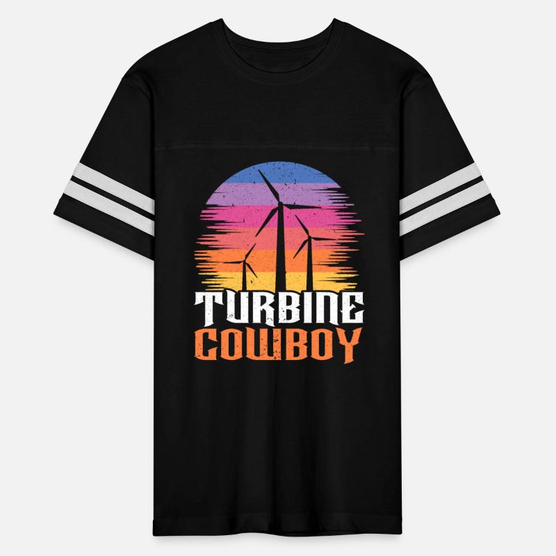 Turbine Cowboy Wind Renewable Energy Windmill