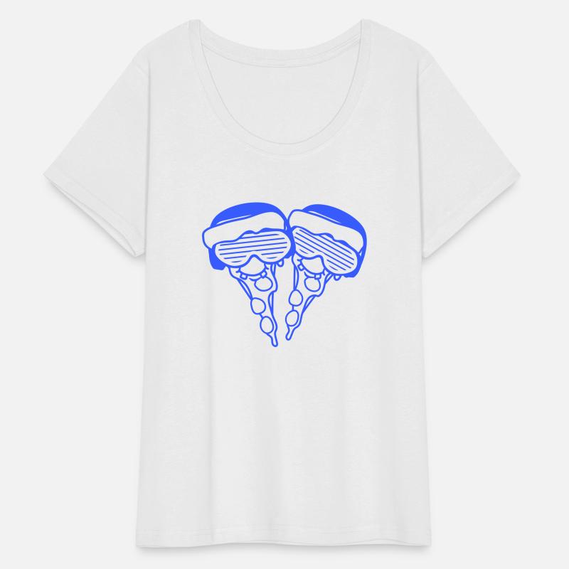 Two DJ Salami Pizza Slices Fast Food 2 Music Party