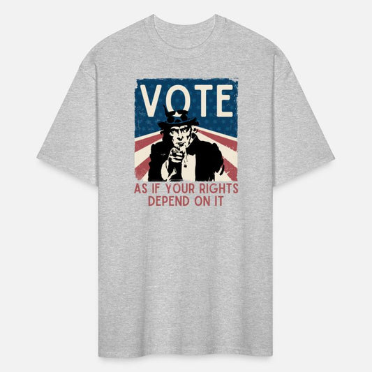 Uncle Sam Vote As If Your Rights Depend On It