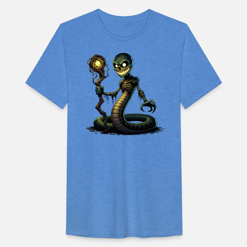 Undead Serpent Mage – Creepy Bone Snake Sorcerer