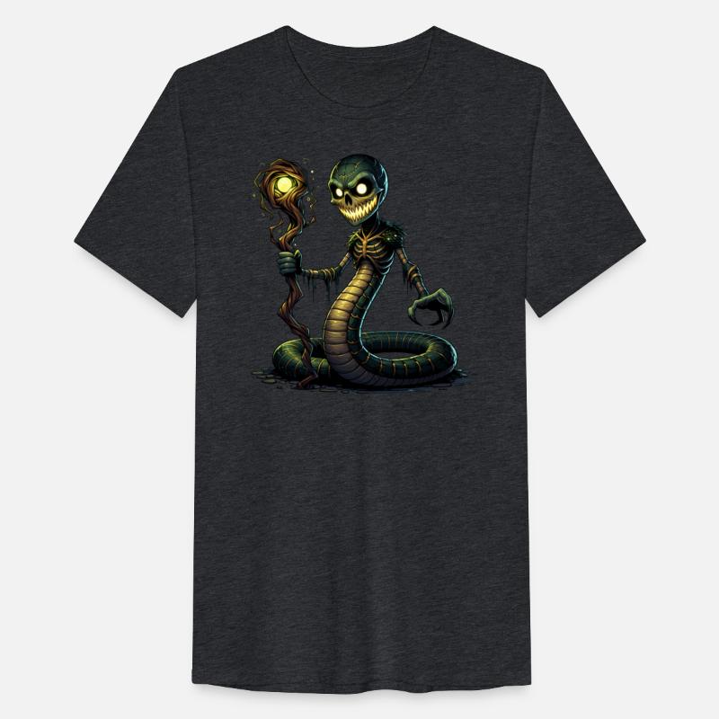 Undead Serpent Mage – Creepy Bone Snake Sorcerer