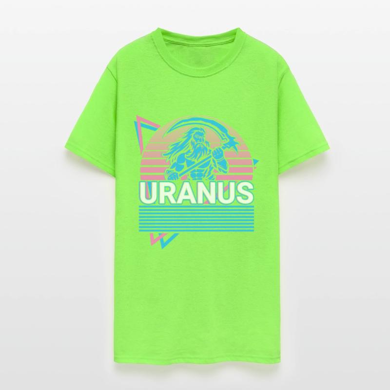 Uranus Greek God Ancient Greek Mythology Retro