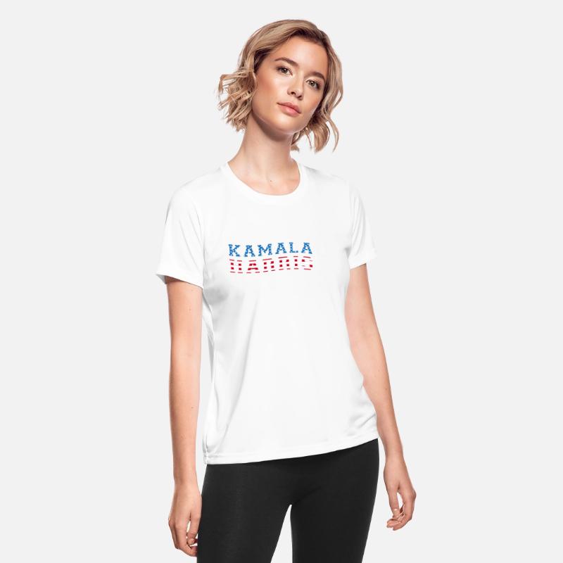USA Flag Colors to Kamala Harris 2024 For