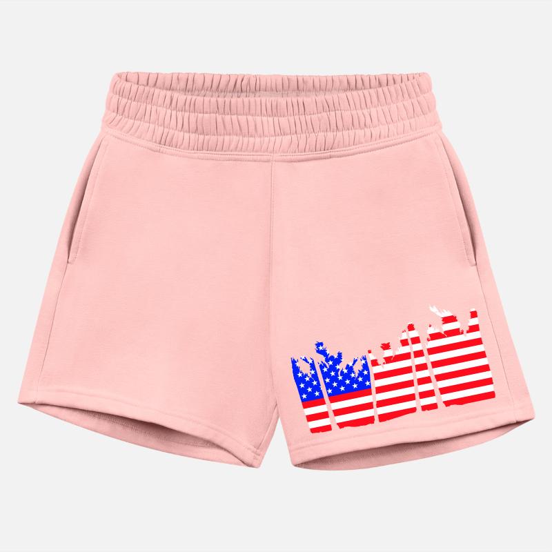 Usa Flag Palm Trees Stars And Stripes America Cool