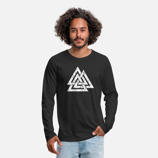 Valknut Odin Symbol Viking Nordic Triangles
