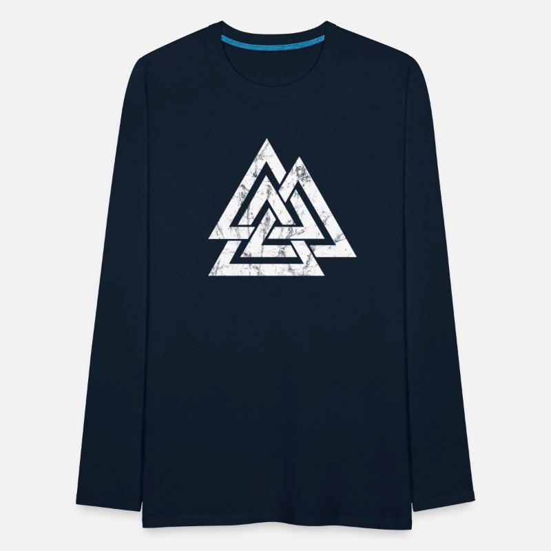 Valknut Odin Symbol Viking Nordic Triangles