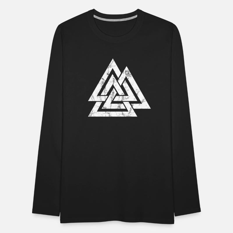 Valknut Odin Symbol Viking Nordic Triangles