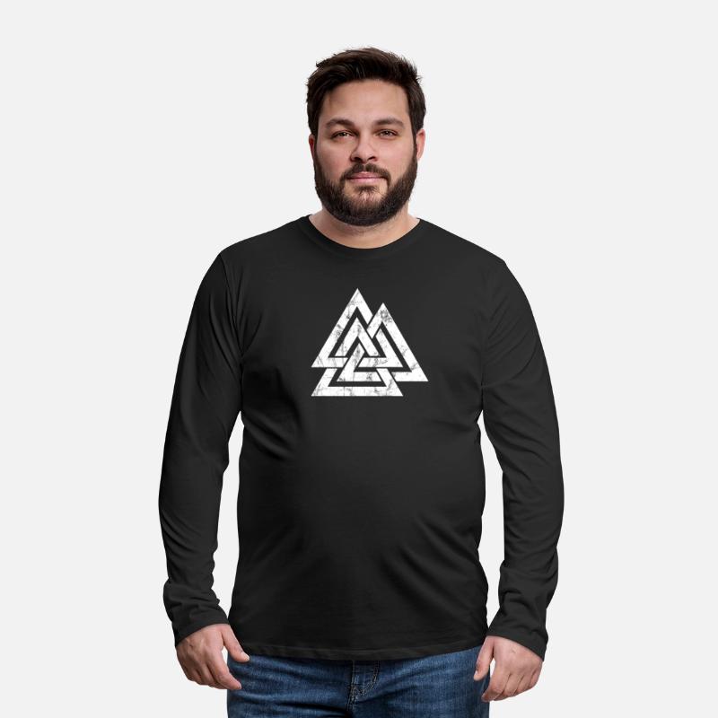 Valknut Odin Symbol Viking Nordic Triangles