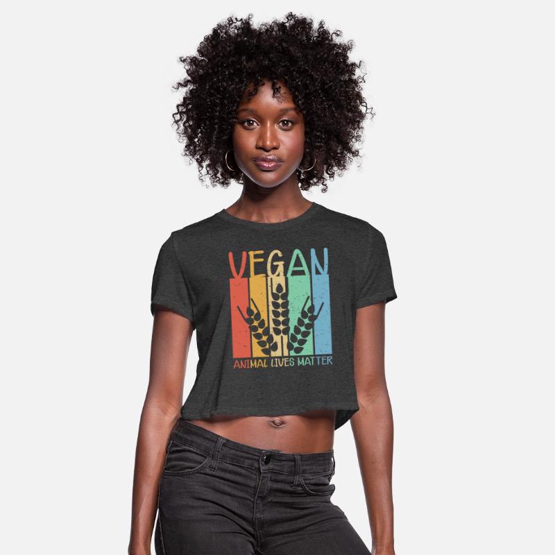 Vegan Animal Lives Matter Retro Design