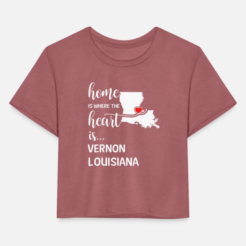 Vernon County Louisiana Is Where My Heart Is Gift