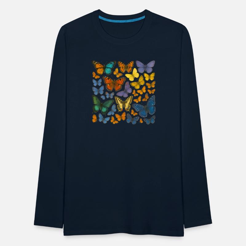 Vibrant Butterfly Colorful Elegant Design Lovely